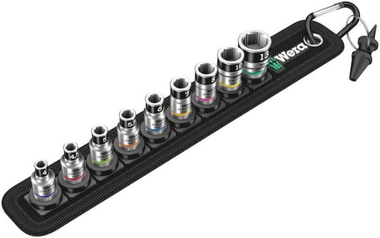 1/4" Zyklop Bolt Holding Socket Set, 9 Piece - 05003880001