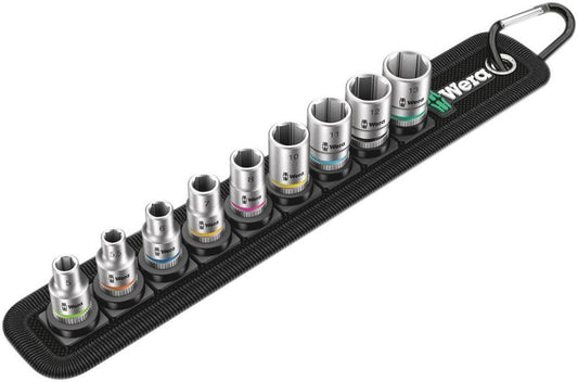 1/4" Zyklop Socket Set, 9 Piece - 05003883001