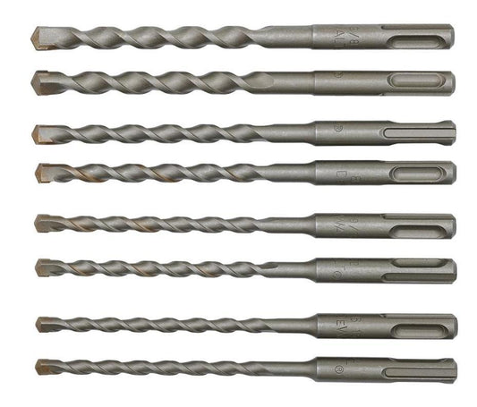 SDS-Plus Drill Bit Set, 8 Piece - DT60300-QZ