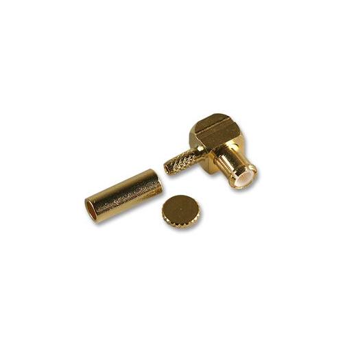MULTICOMP - 27-03M-5 TGG - PLUG, MCX, RIGHT ANGLE, CRIMP