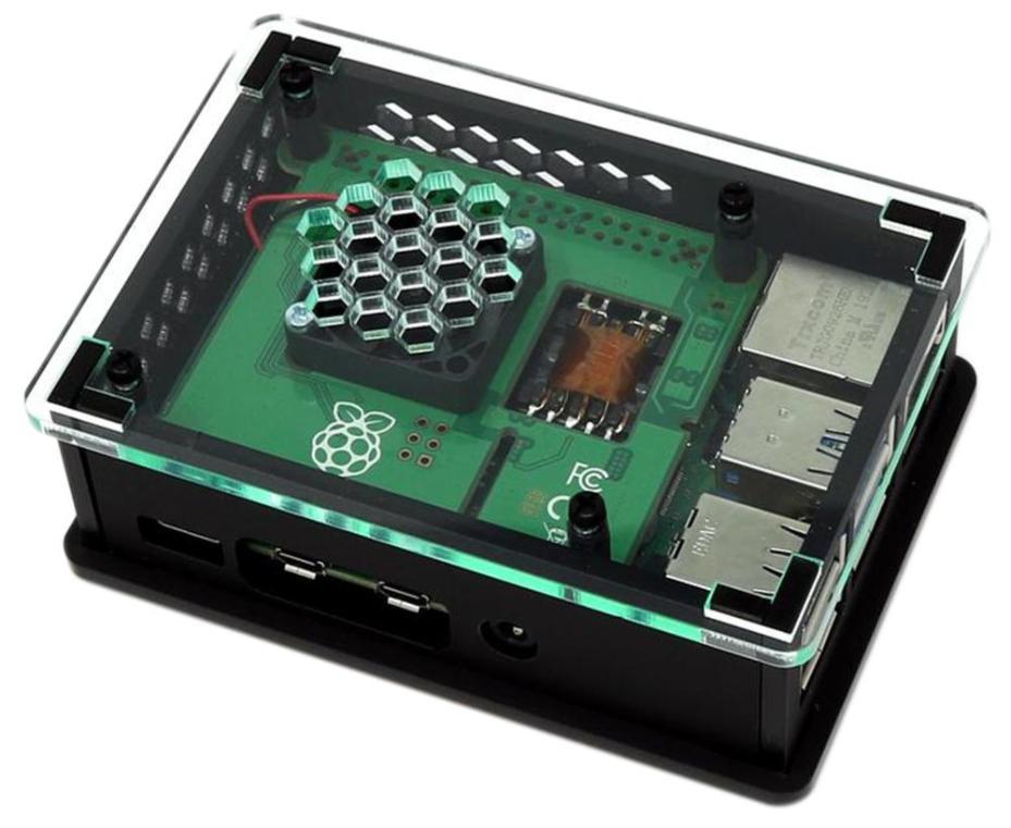 PoE HAT Case for Raspberry Pi 4 - TPH-005