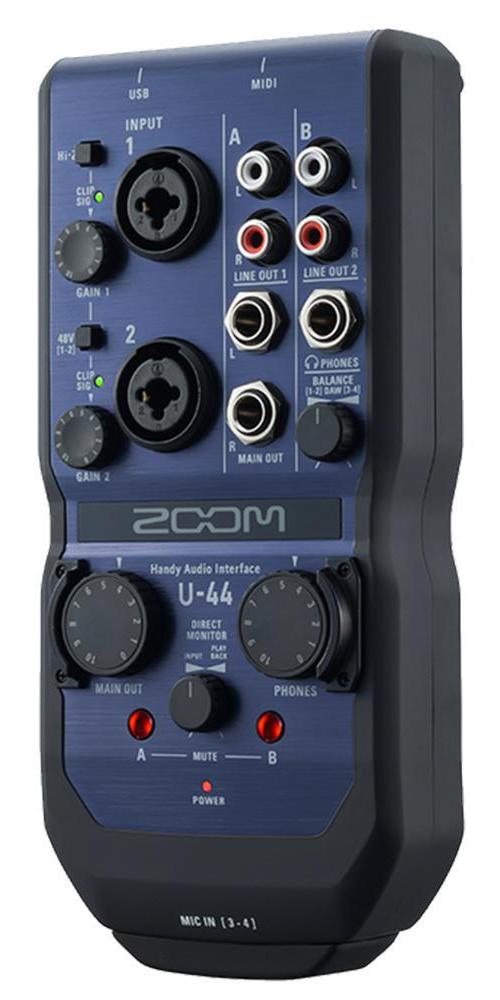 4x4 USB Audio Interface XLR/TRS/Optical/Coax - U-44