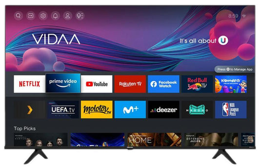 43" 4K HDR Ultra HD Smart LED TV with Freeview HD - 43A6GTUK
