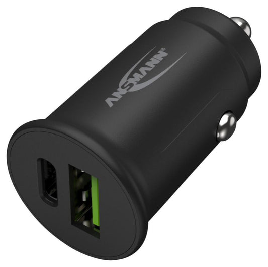 5V, 3A CC230PD Dual USB In-car Charger with Power Delivery - 1000-0029