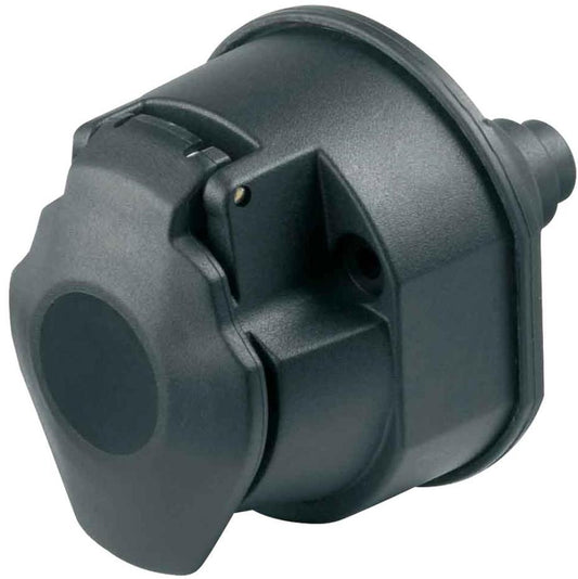 13-Pin Towing Socket with Seal, Plastic - A0032
