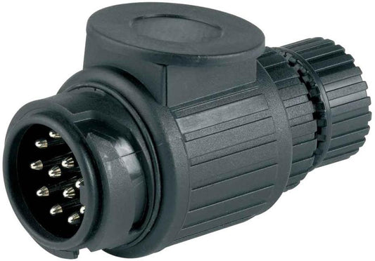 13-Pin Towing Plug, Plastic - A0033