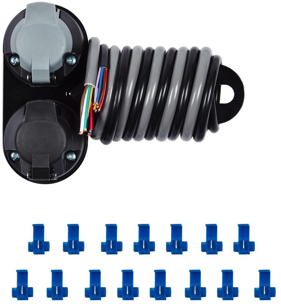 12N/S Twin Socket Assembly with Fog Cut Out - RSA490