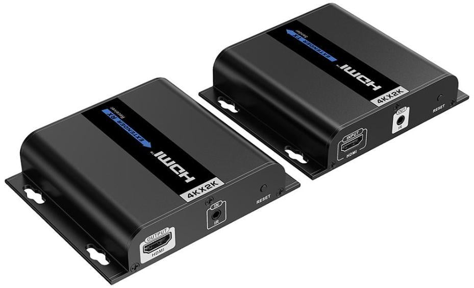 4K UHD HDbitT HDMI over Cat5e / Cat6 Extender with IR, 120m - PSG3451
