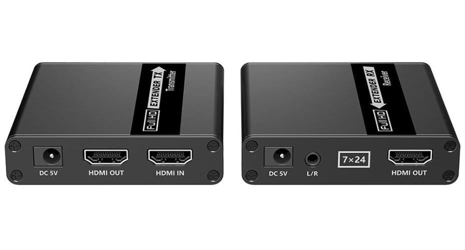 1080p Full HD Point to Point HDMI Extender over Cat6 / Cat7, 70m - PSG3452