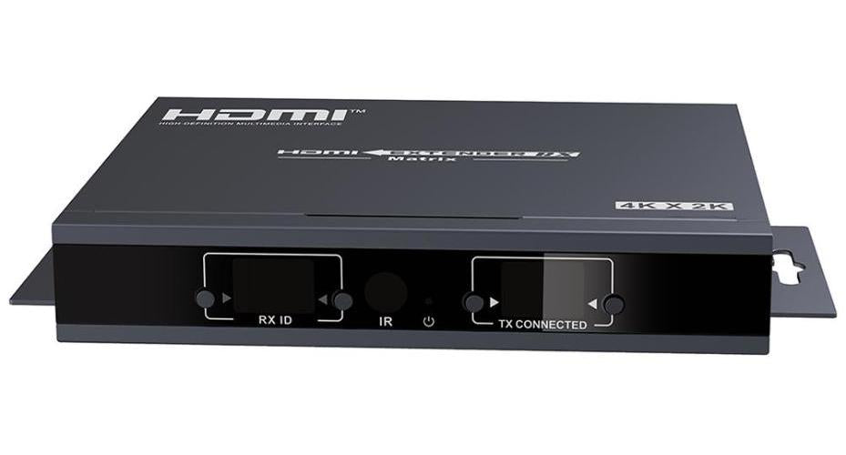 4Kx2K UHD HDbitT HDMI Matrix over Cat5 / Cat6 Extender with IR, 120m - PSG3456