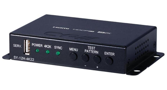4K UHD 1 In 2 Out HDMI Dual Scaler - SY-12H-4K22