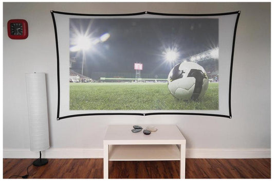 100" Foldable Projection Screen Curtain - A175BF