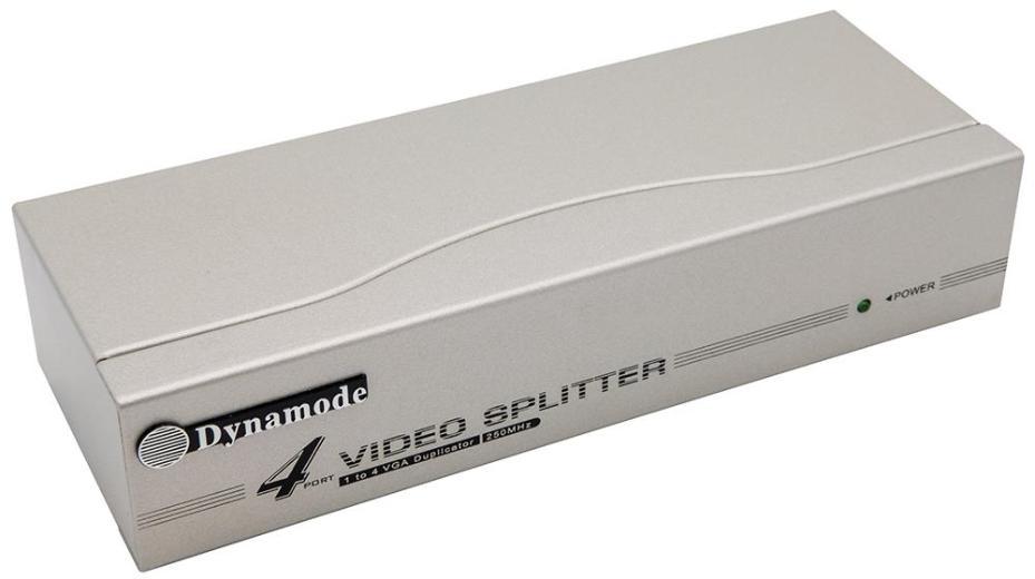 4 Port VGA / SVGA Video Splitter, 350MHz - VS-1425S