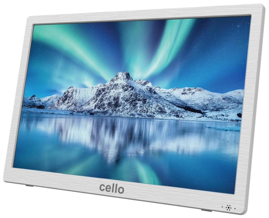 14" Rechargeable Portable Digital TV, White - C1420DVB WHITE
