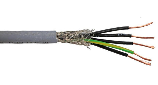 5 Core CY Control Cable, LSZH, 4.00mm, 50m - PELB0916