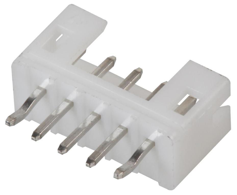 5 Way Vertical PCB Mount Header, 2mm Pitch - 140-505-415-001