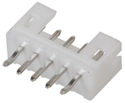 5 Way Vertical PCB Mount Header, 2mm Pitch - 140-505-415-001