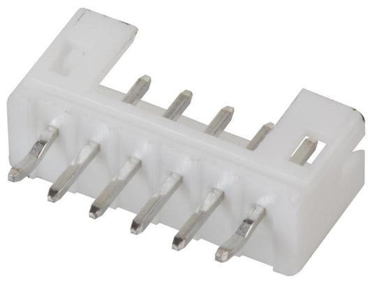 6 Way Vertical PCB Mount Header, 2mm Pitch - 140-506-415-001