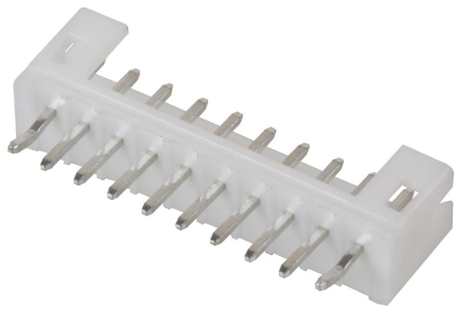 10 Way Vertical PCB Mount Header, 2mm Pitch - 140-510-415-001