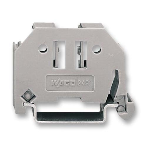 10mm Screwless End Stop, For 35mm DIN Rail Mount Terminal Blocks - 249-117