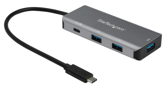 4 Port USB 3.2 Gen 2 Hub with Power Delivery, USB-C to 3x USB-A & USB-C - HB31C3A1CPD3