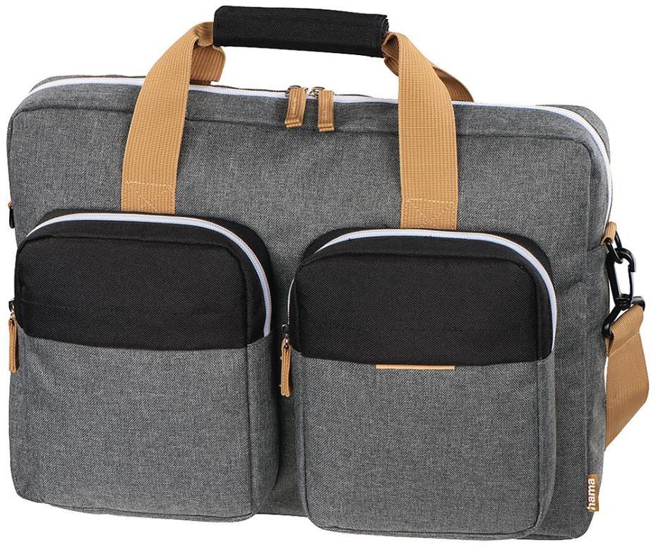 15.6" Florence II Laptop Bag, Black / Grey - 00217130