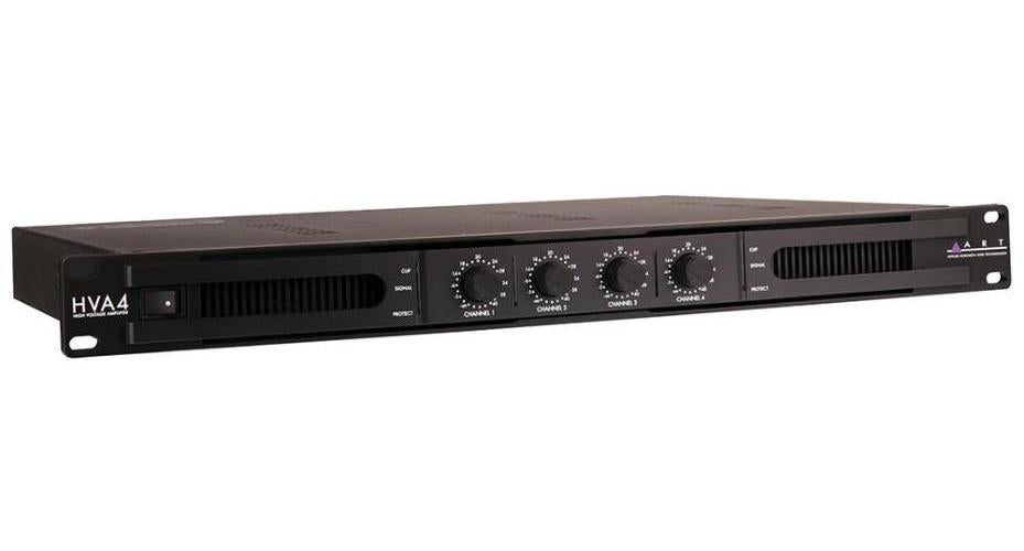 4 Channel Installation Amplifier 70V/100V, 1080W - ART-HVA4CE
