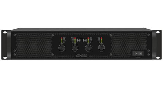 4x4 950W Power Amplifier 2R-8R, Speakon 2U - M4000