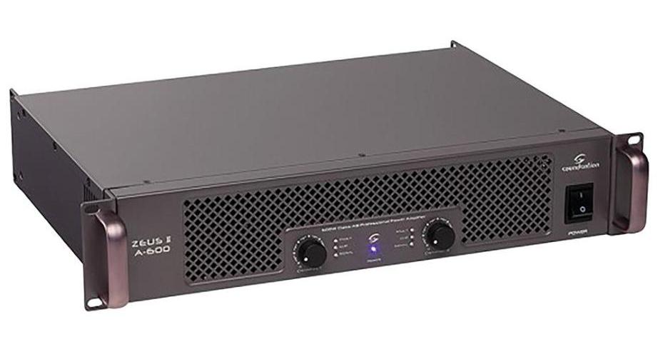 600W Stereo Power Amplifier 2U - ZEUS II A-600