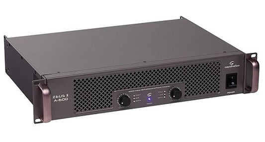 600W Stereo Power Amplifier 2U - ZEUS II A-600