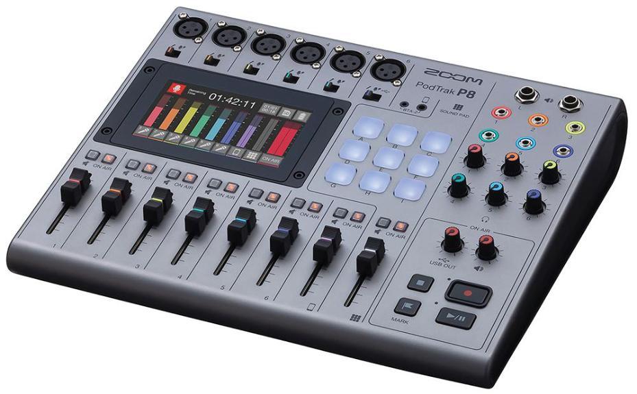 6 Channel Podcast Recorder & Control Surface - P8