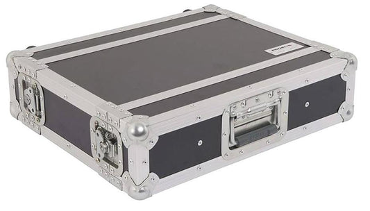 2U 19" Rack Flight Case, 25cm Depth - CR152BLKM