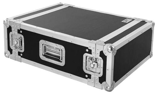 4U 19" Rack Flight Case, 45cm Depth - CR204BLKM
