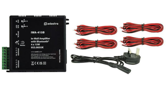 4x15W In-Wall Stereo Amplifier with BT, 953.085UK - IWA415B