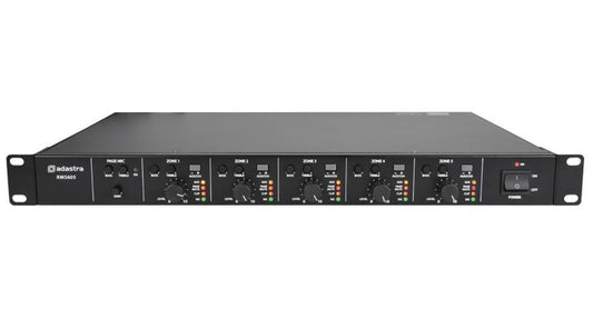 5x60W Class D Amplifier 100V/4R-16R, 953.152UK - RMS605