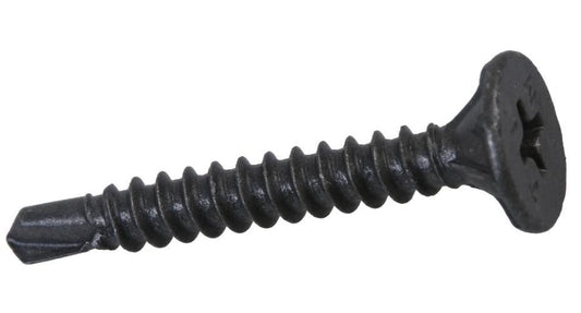4.2mm x 32mm Countersunk Head Phillips Self-Drilling Cement Board Screws, 200 Pack - 217154