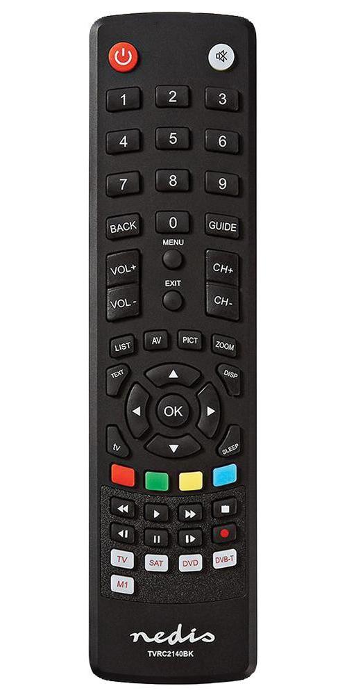 4-in-1 Programmable Universal Remote Control - TVRC2140BK