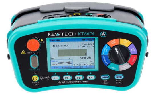 12-in-1 Multifunction Tester, 1kV, IP40 - KT66DL
