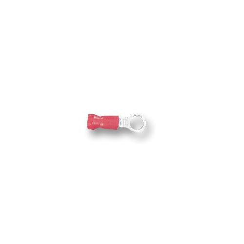 MULTICOMP - RVE1-3.7. - RED 3.7MM RING CRIMP (100/PACK)