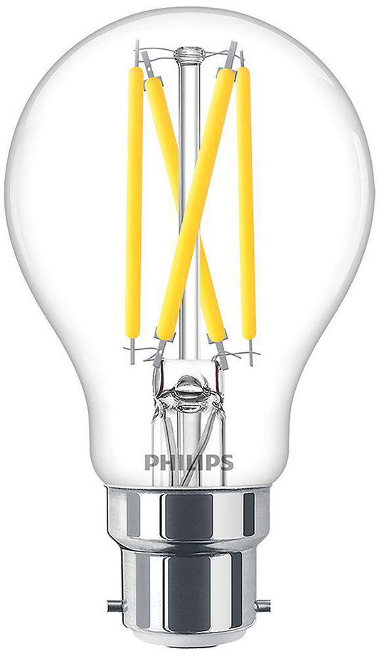 5.9W MASTER Value GLS Bulb, B22, Dimmable, CCT of 2200K-2700K, 806lm - 929003010598