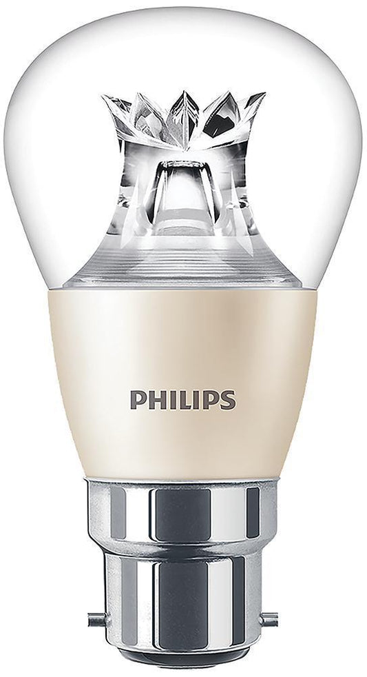 5.5W MASTER LEDlustre P48 Bulb, B22, 2200K-2700K, 470lm - 929002491502