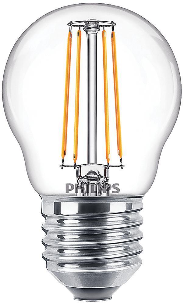 4.3W CorePro LEDLuster P45 Bulb, E27, 2700K, 470lm - 929001890592