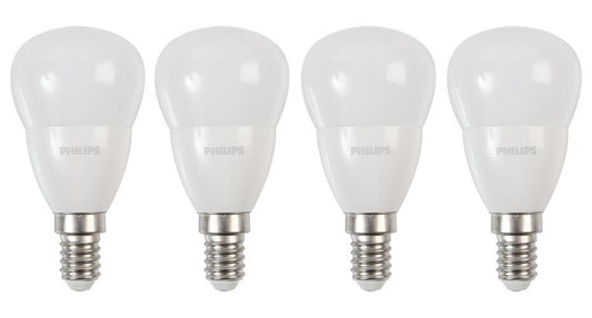 5W LED GolfBall Bulbs, E14, 2700K, 470lm, Pack of 4 - 929002969699