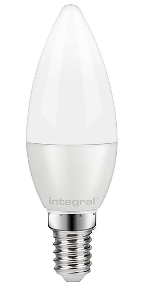 5.6W LED Frosted Candle Bulb, E14, 2700K, Dimmable - ILCANDE14DC024