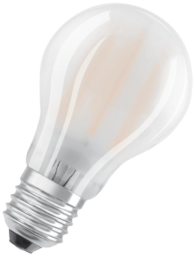 6.5W LED Frosted GLS Bulb, E27, 2700K, 806lm - 4058075591936
