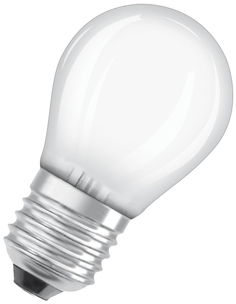 4W LED Frosted GLS Bulb, E27, 2700K, 470lm - 4058075591356