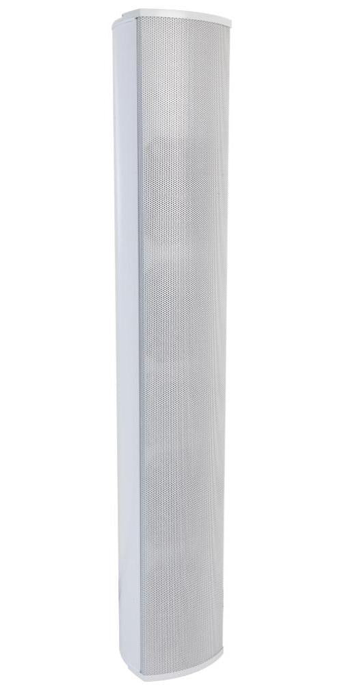 40W 4x3" Aluminium Column Speaker 70/100V, IP55, EN54-24 - MCS40T/ENC