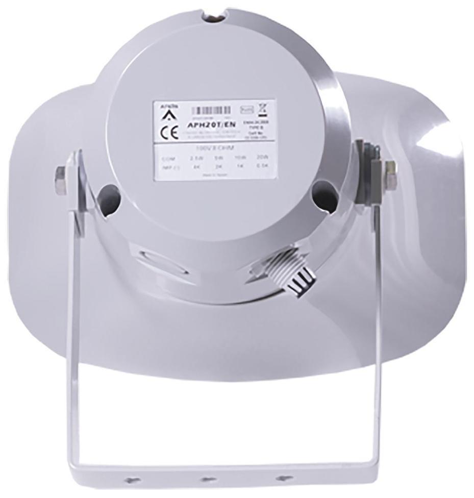 10W ABS Horn Speaker 70/100V/8R, IP66, EN54-24 - APH10T/ENC