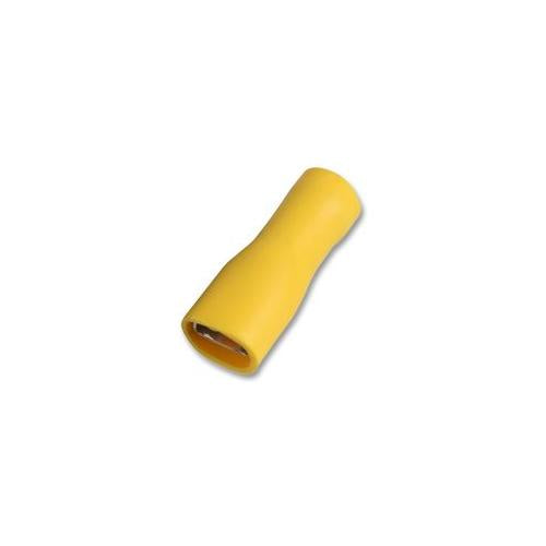 PRO POWER - STFDFD5-250 - FEMALE PUSH ON TERMINALS YELLOW 20A , 100 PACK
