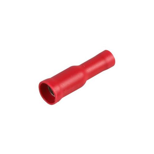 PRO POWER - STFRD1-156 - FEMALE BULLET TERMINALS RED 12A , 100 PACK